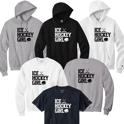 Hockey Design Ice Hockey Girl
