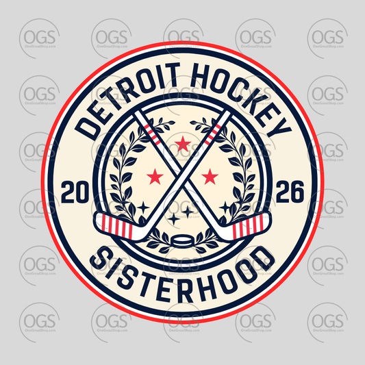 Hockey Design Detroit Hockey Sisterhood