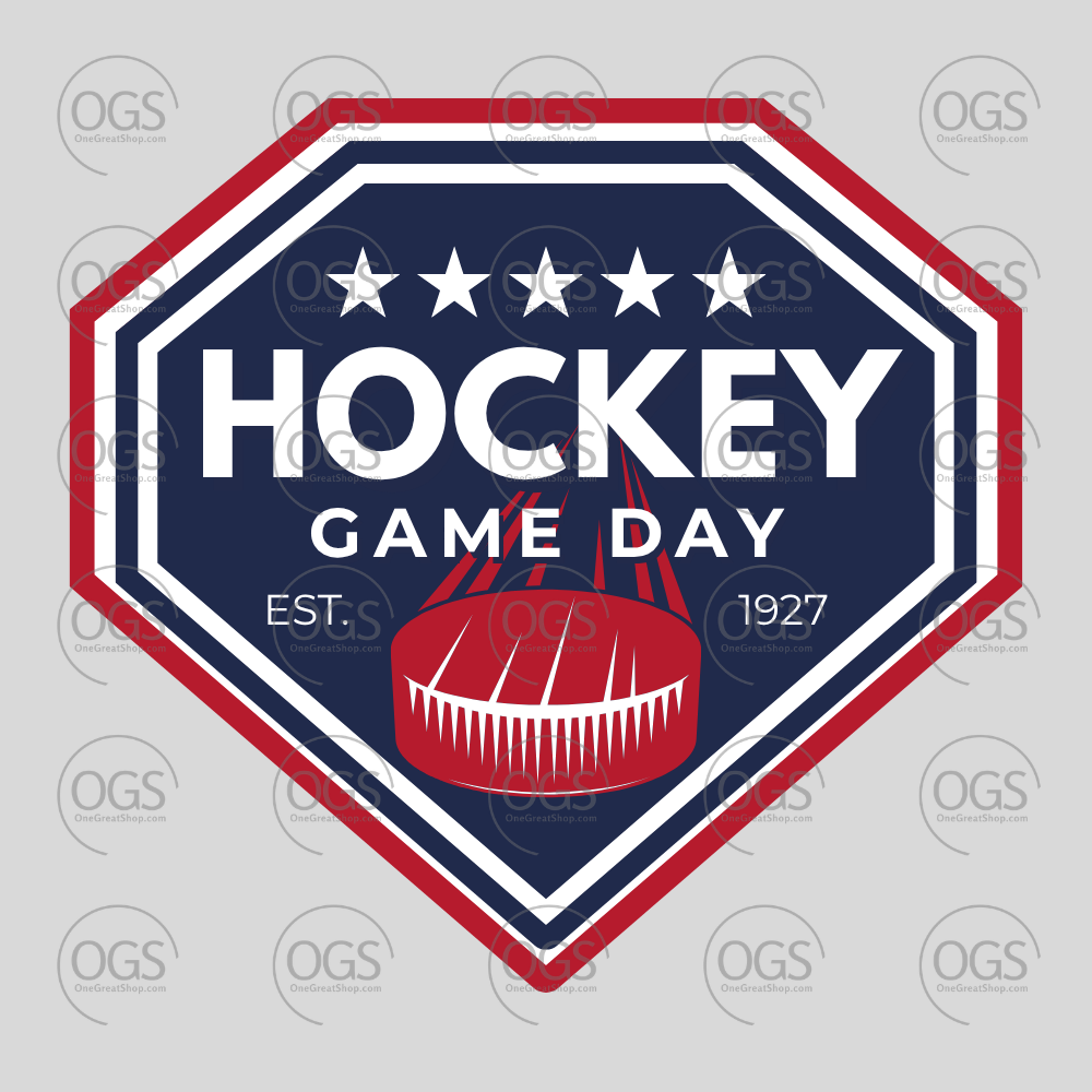 Hockey Design Hockey Game Day