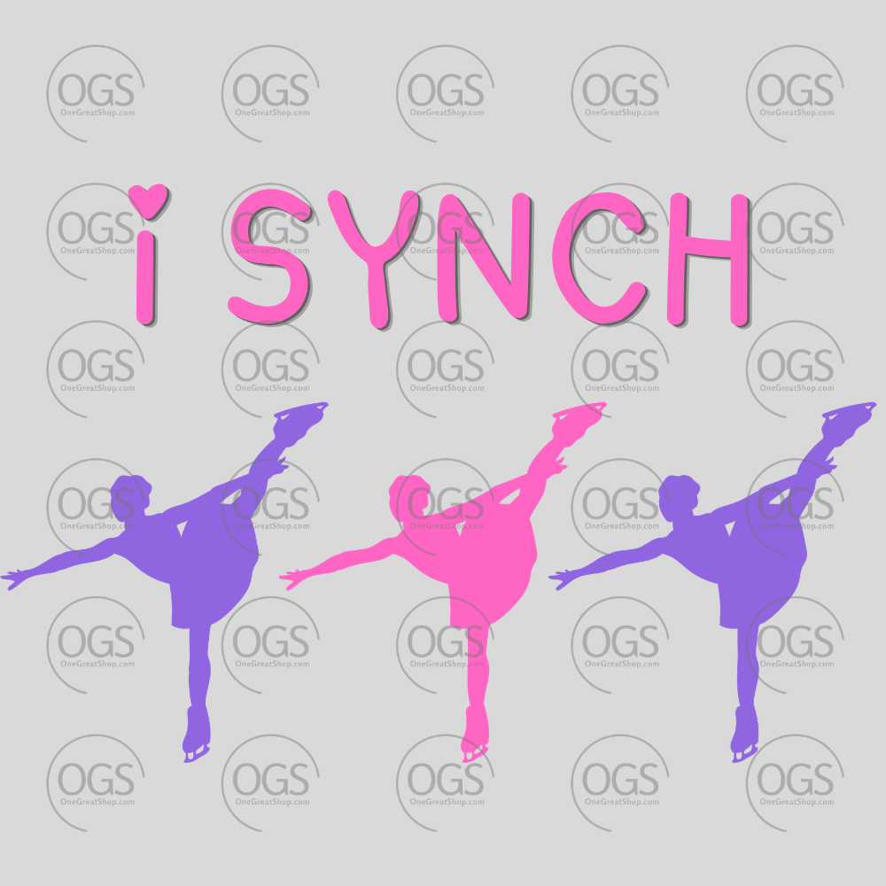 Synchro Skating Design i SYNCH in pink.
