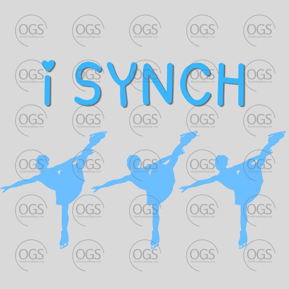 Synchro Skating Design i SYNCH in blue.