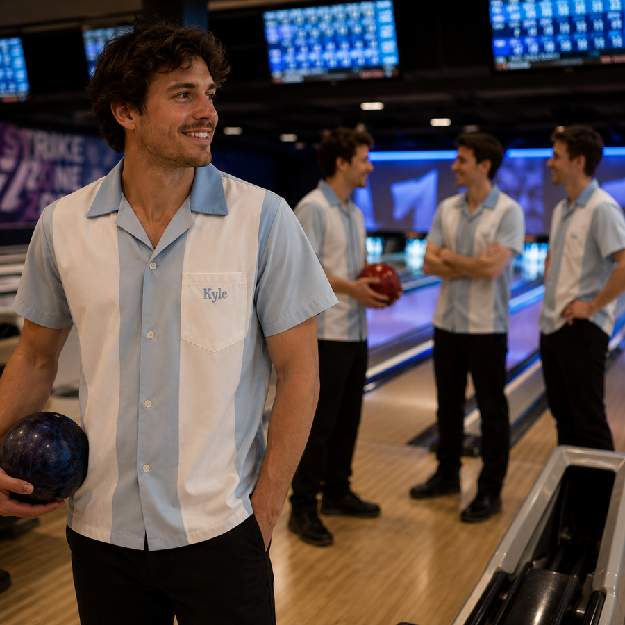 Custom made bowling shirts