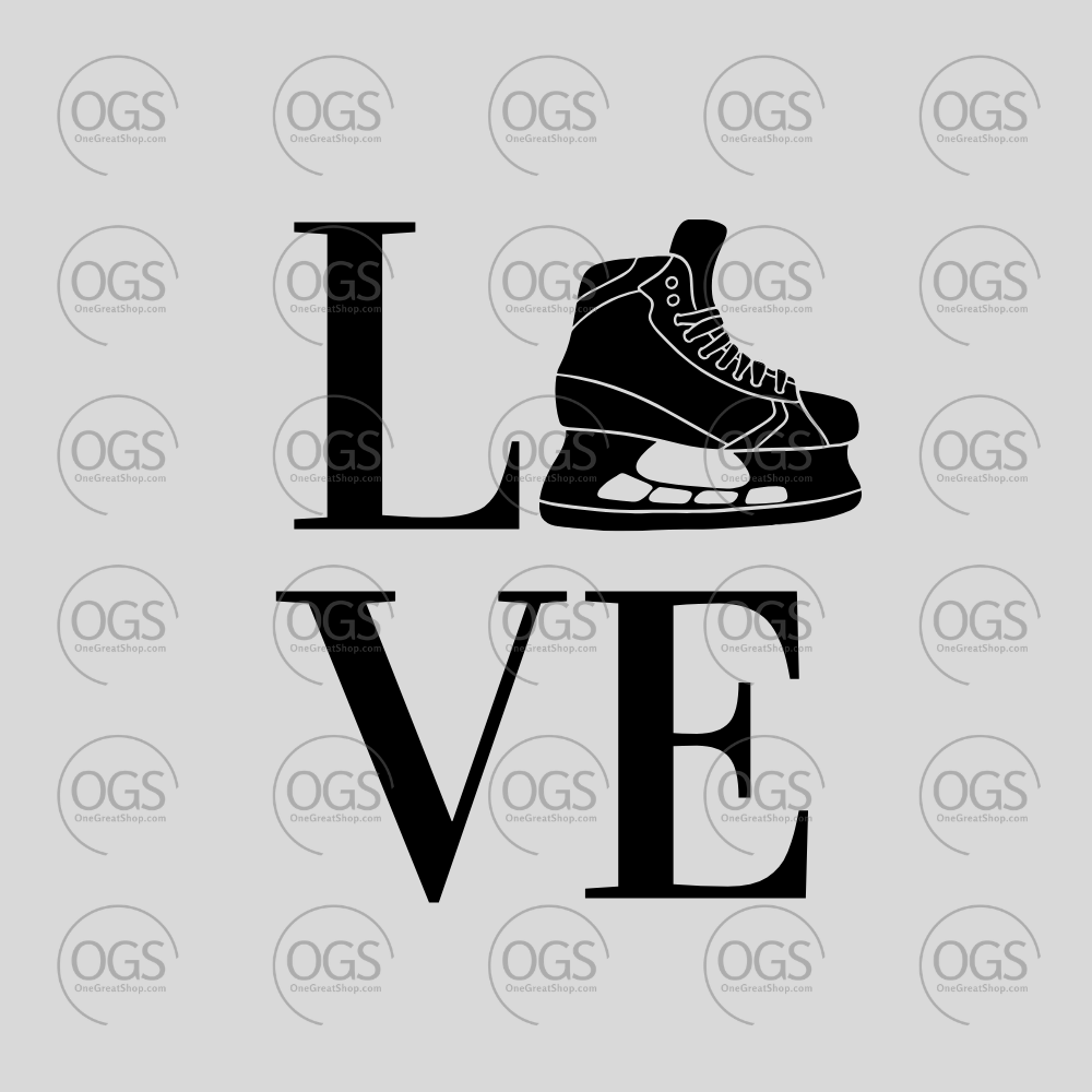 Hockey Design LOVE Hockey