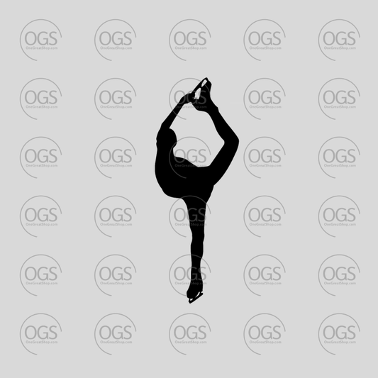 Silhouette of a dancer in a pose against a light gray background with 'OGS' branding.