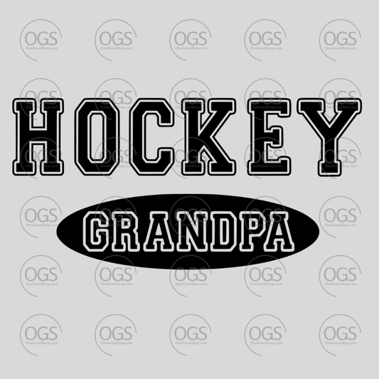 Hockey Grandpa Shirt Design