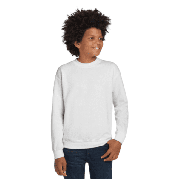 Youth Crewneck White