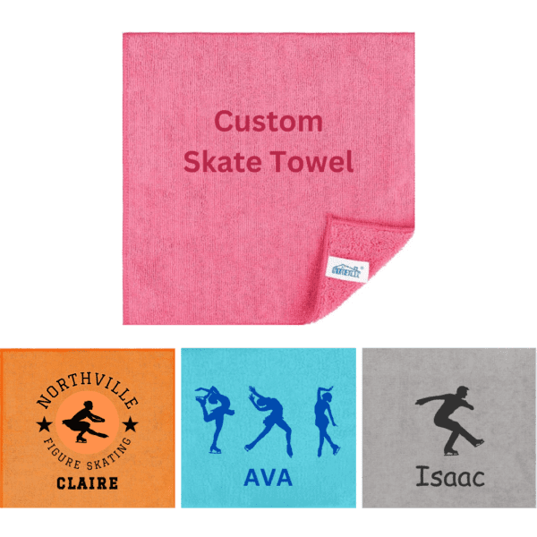 Custom Microfiber Towels for Ice Skates