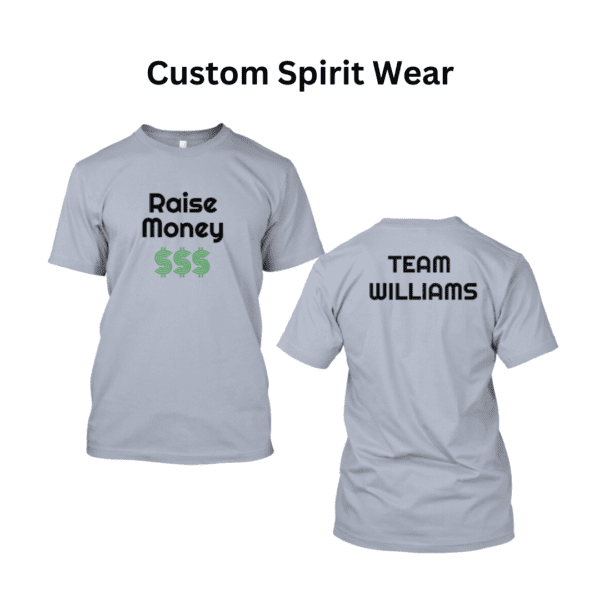 Custom Spirit Wear for Fundraising