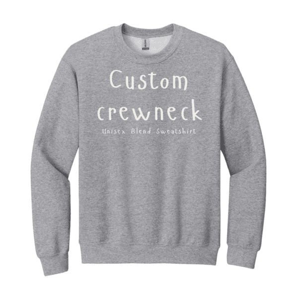 Custom Unisex Adult Crewneck Sweatshirts