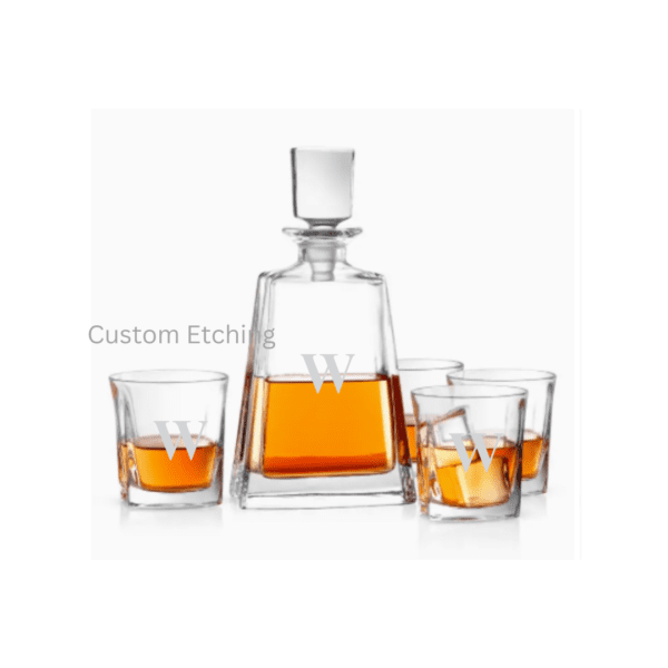 Custom Whiskey Decanter Set