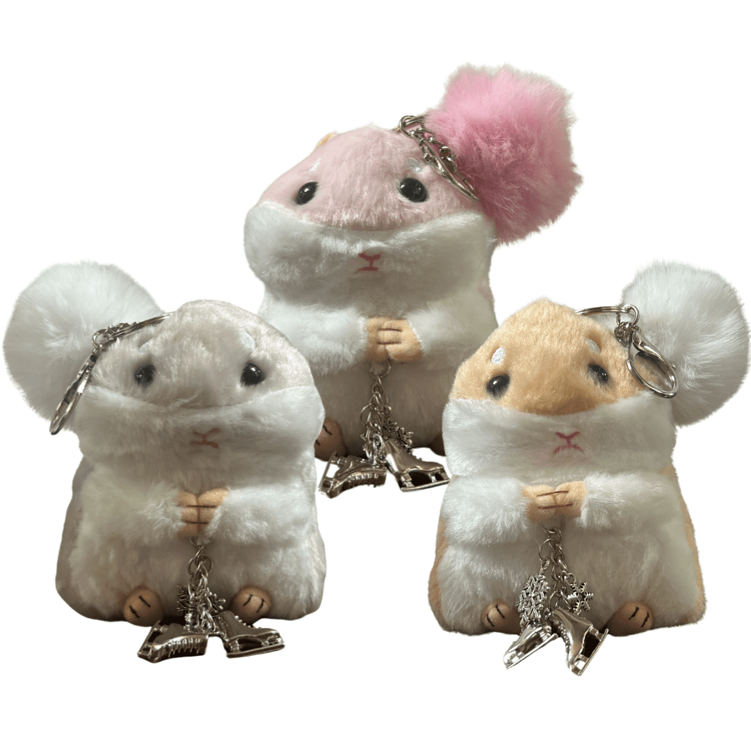 Hamster Backpack Keychain Buddies