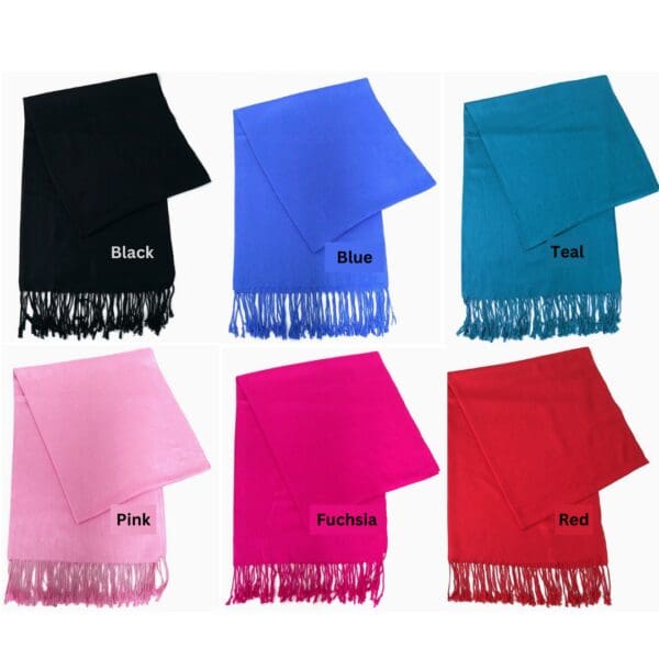 Soft and Cozy Scarves in multiple colors