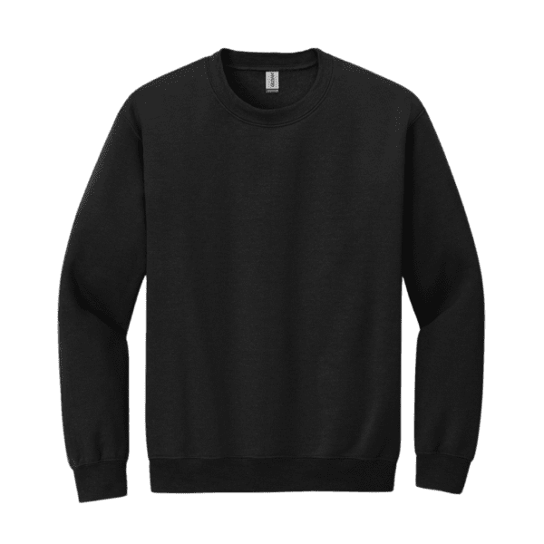 Unisex Adult Crewneck Sweatshirt Black