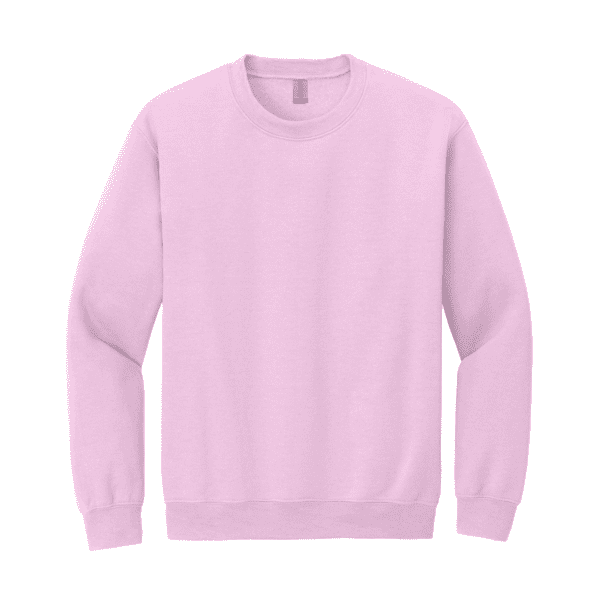 Unisex Adult Crewneck Sweatshirt Pink