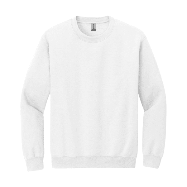 Unisex Adult Crewneck Sweatshirt White